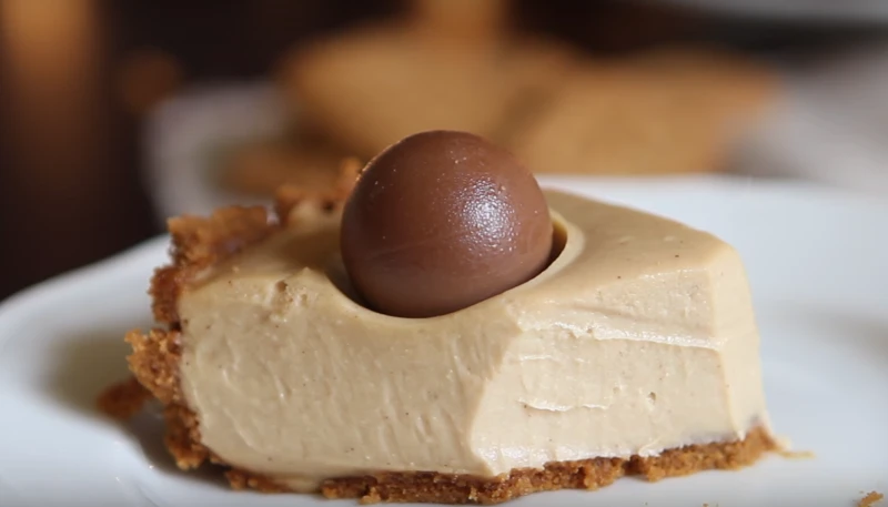 Cheesecake aux spéculoos et chocolat blanc
