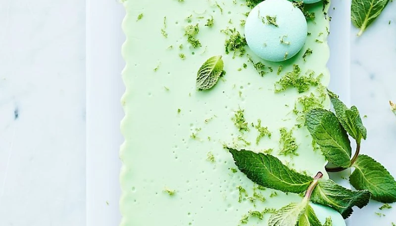 Cheesecake menthe citron vert