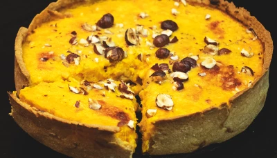 🧀 Cheesy quiche au potiron 🧀