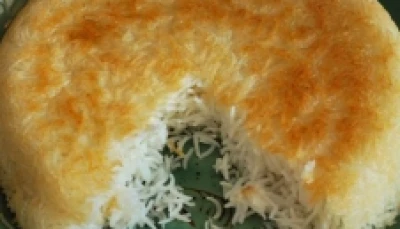 Chelo polo (riz iranien grillé)