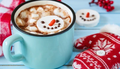 Chocolat chaud-guimauve