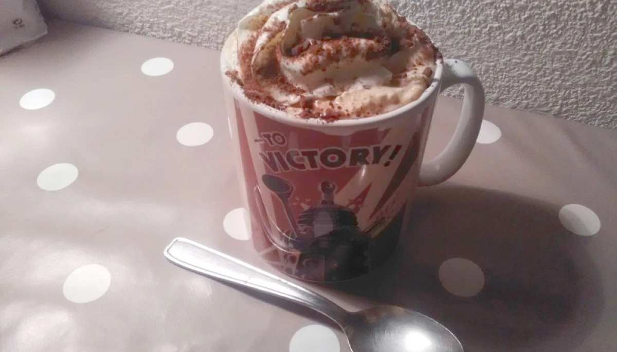 Chocolat chaud spécial coup de barre