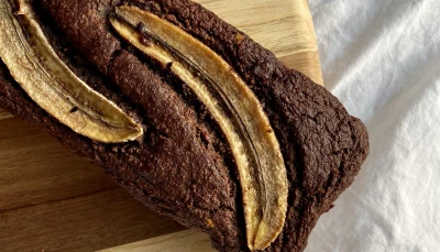 Chocolate banana bread