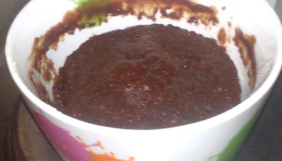 Chocolate mug cake