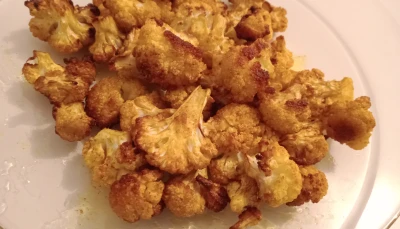 Chou-fleur rôti au curry