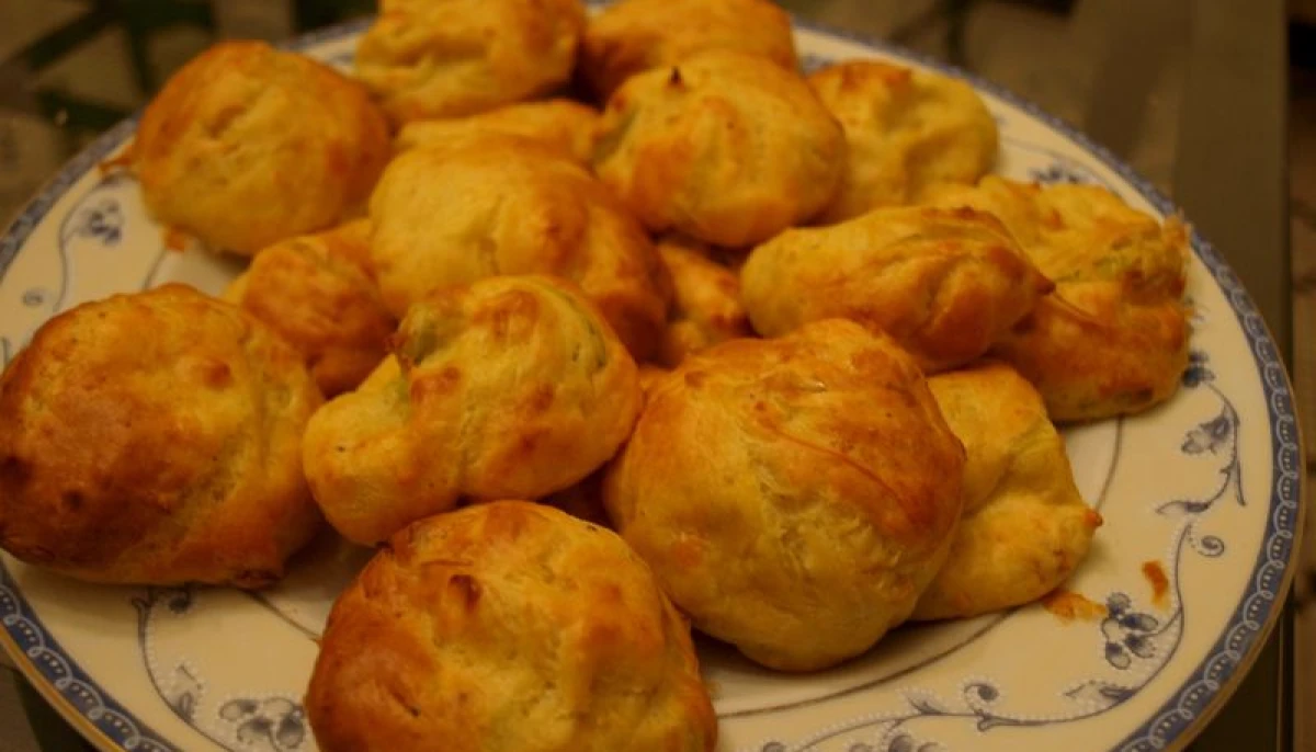 Chouquettes à la mimolette