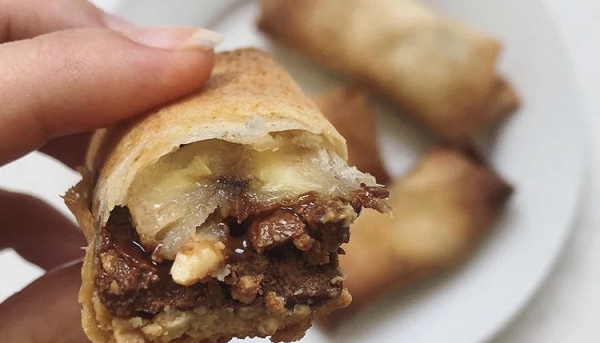 Cigare sucré chocolat-banane