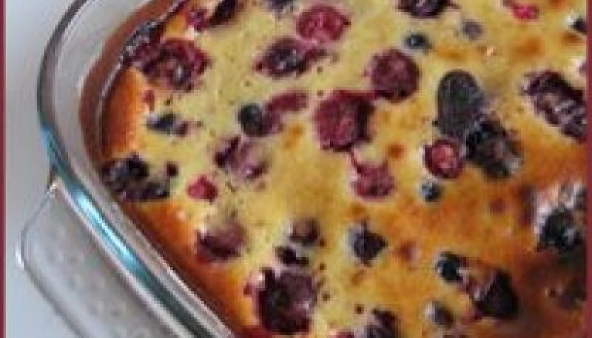 Clafouti aux fruits rouges
