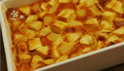 clafouti aux pommes et poires ( super facile)