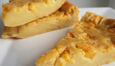 Clafoutis à la pêche