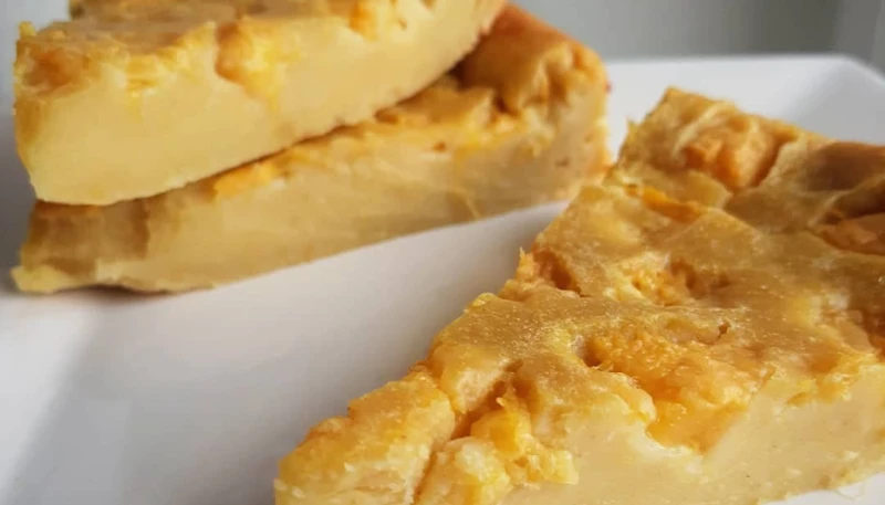 Clafoutis à la pêche