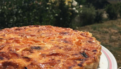 Clafoutis aux abricots