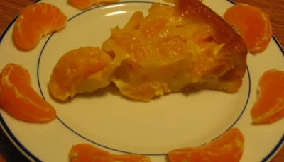 Clafoutis aux clémentines