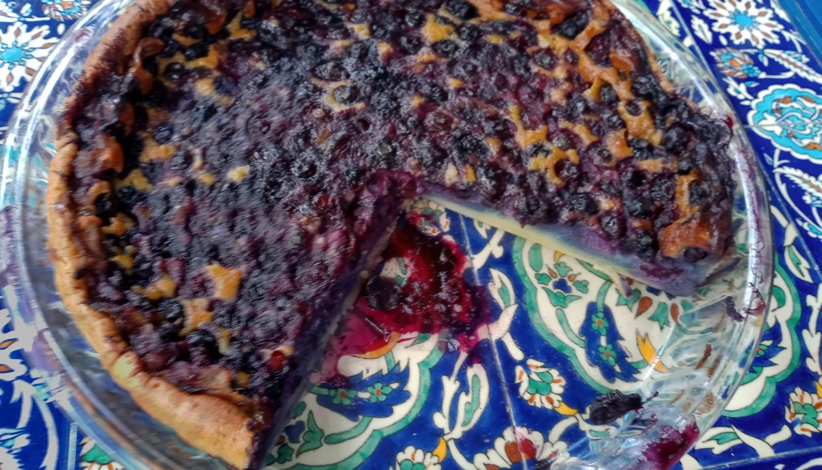 Clafoutis aux myrtilles