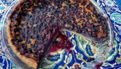 Clafoutis aux myrtilles