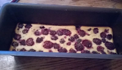 Clafoutis mûres coco