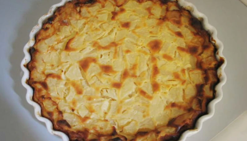 Clafoutis poires & amandes