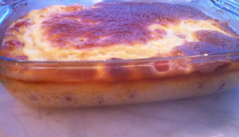 Clafoutis tomates cerises et féta