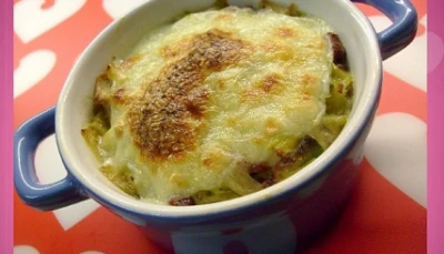 cocottes de poireaux à l'italienne