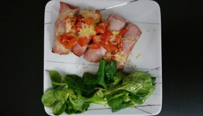 Coeurs de palmier au jambon