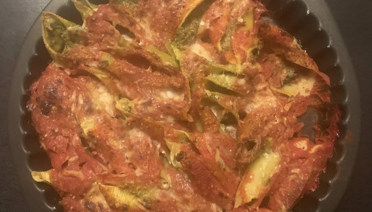 Conchiglioni farcis aux épinards et ricotta