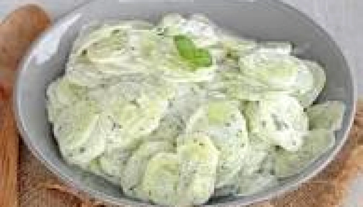 concombre à la crème ( recette polonaise)