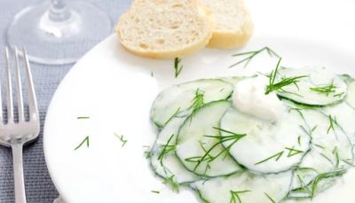 Concombres à la Polonaise