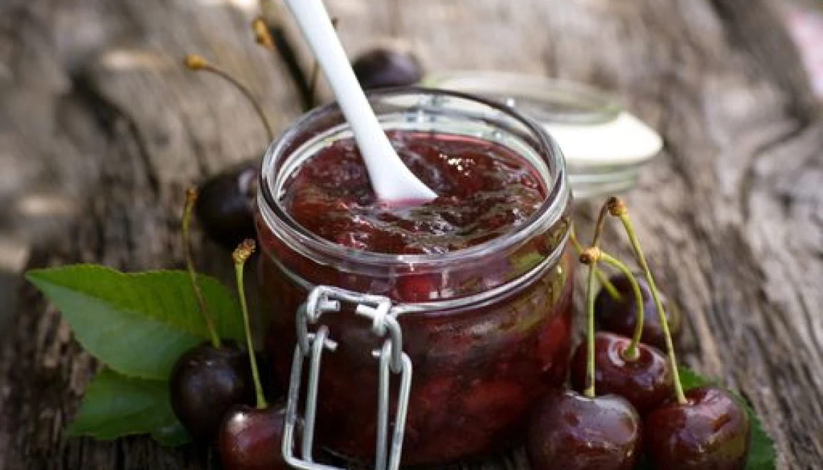 confiture de cerises fait maison
