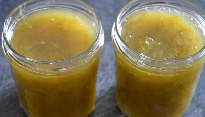 Confiture de Rhubarbe au gingembre