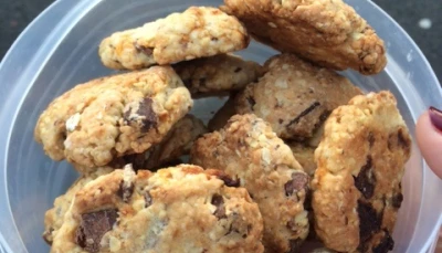 Cookie abricots-choco