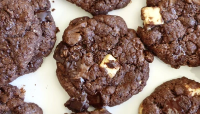 Cookies aux 3 chocolats