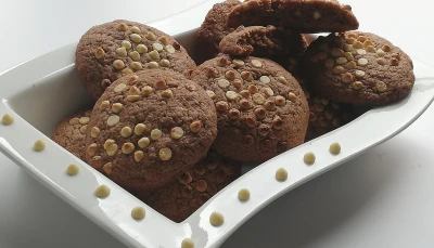 Cookies aux pépites de chocolat blanc