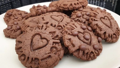 Cookies chocolat-cacahuète