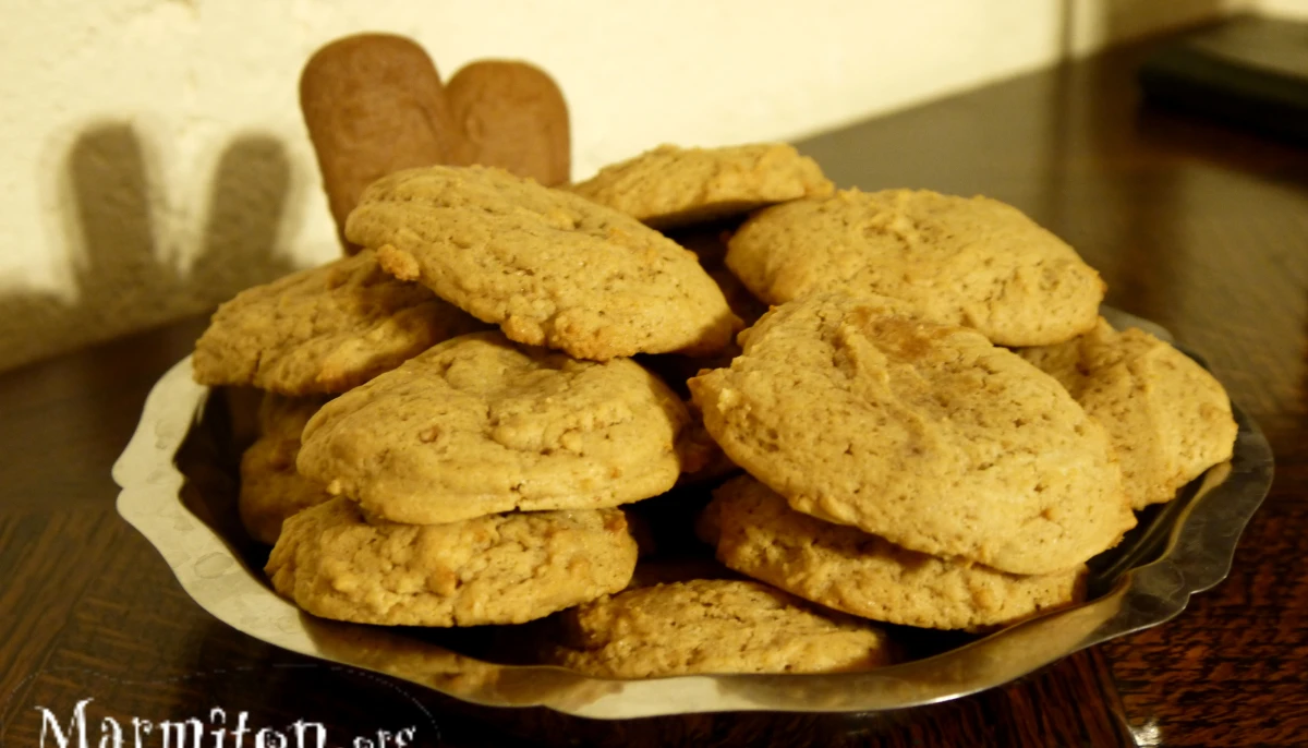 Cookies moelleux au spéculoos
