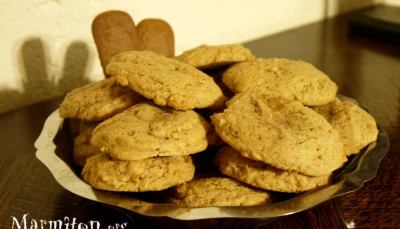 Cookies moelleux au spéculoos