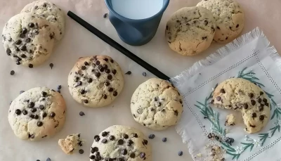 Cookies moelleux aux pépites de chocolat