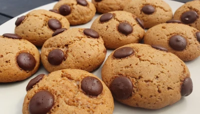Cookies pâte à tartiner-pépites de chocolat
