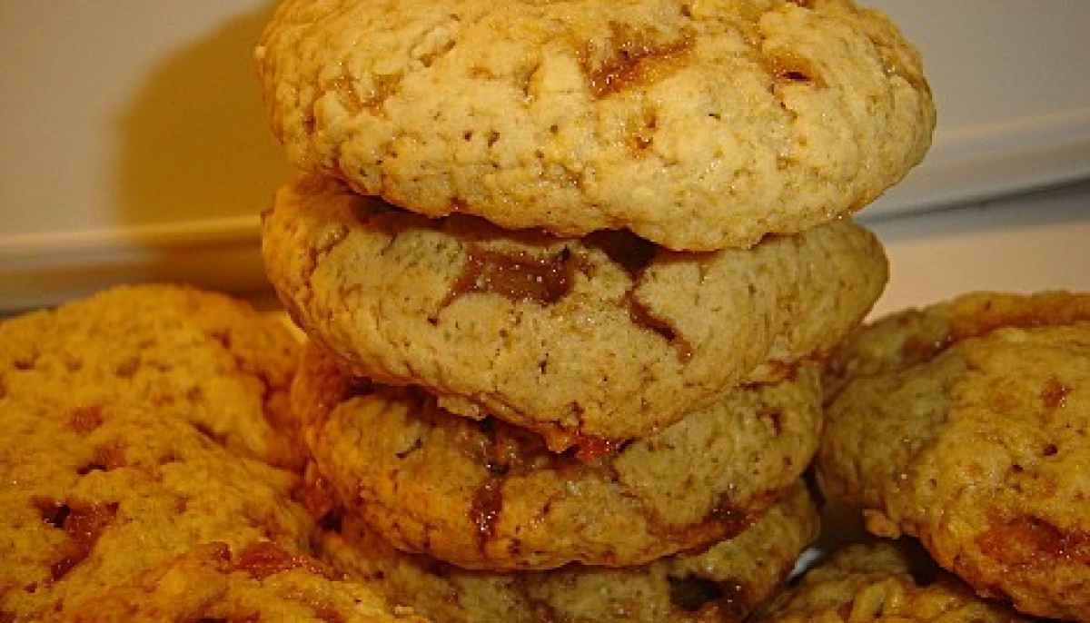 Cookies pommes caramélisées