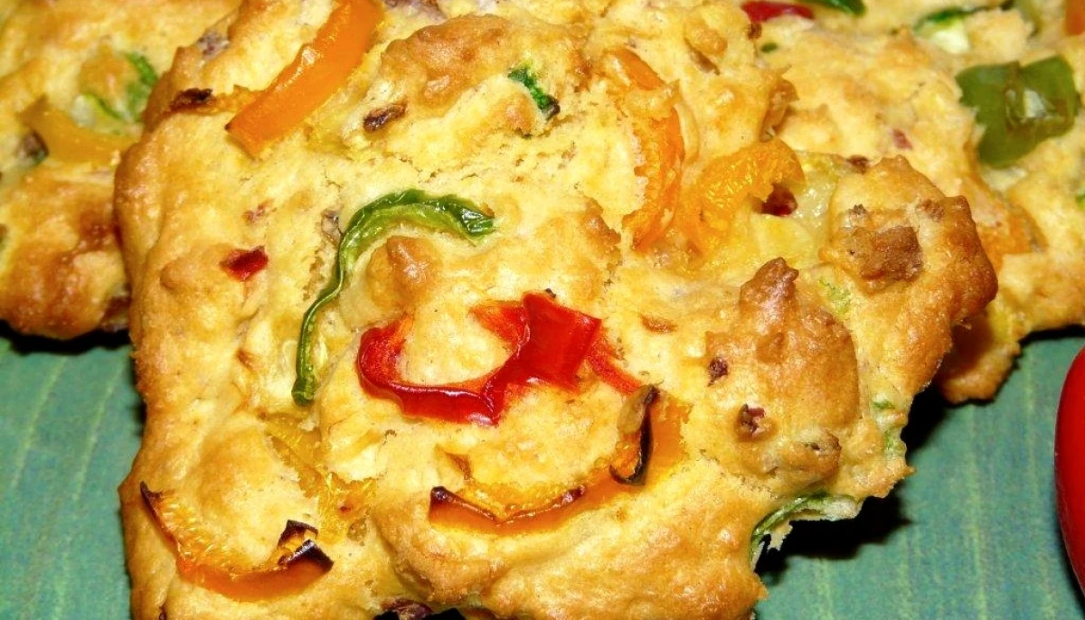 cookies salés courgette et féta ( spécial apéro)