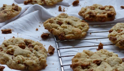 Cookies spéculoos chocolat blanc