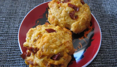 Cookies tomate séchées et chorizo ( pour l'apéro)