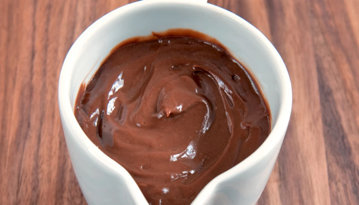 Coulis au chocolat inratable