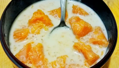 Courge & Lait de coco, dessert cambodgien