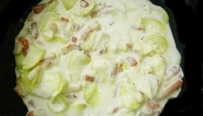 courgette carbonara