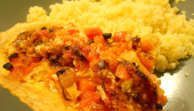 Courgette farcie du soleil