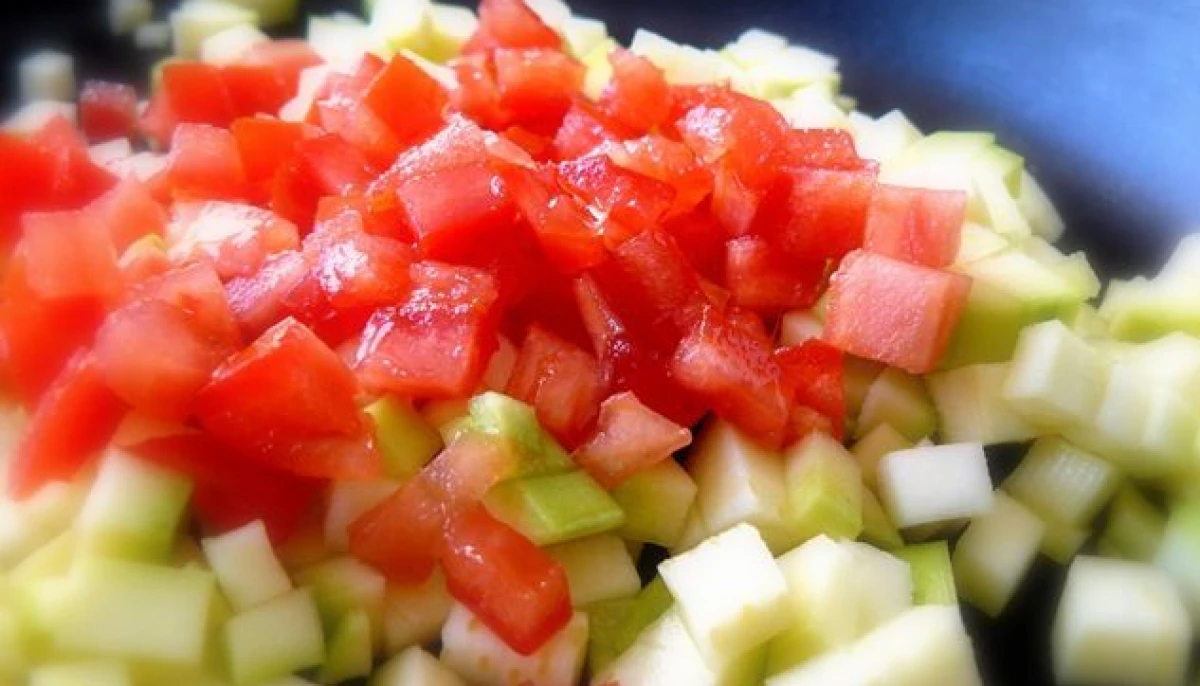 Courgettes à la tomate