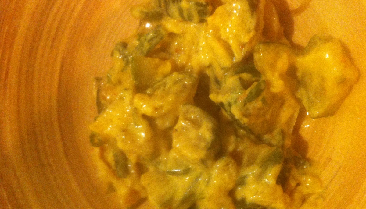 Courgettes Curry Coco