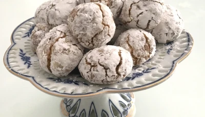 Craquelés à la poudre de flan