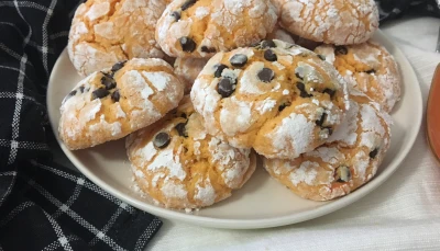 Craquelés à l’orange