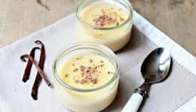crème à la vanille light!